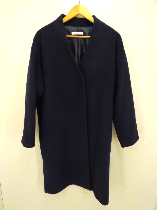 relume JOURNAL STANDARD(レリューム ジャーナルスタンダード) ウールノーカラーコート レディース アウター
