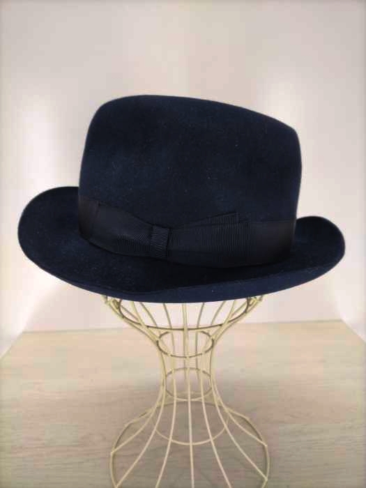 Borsalino(ボルサリーノ)イタリア製 MARCA DEPOSITATA 中折れウール 
