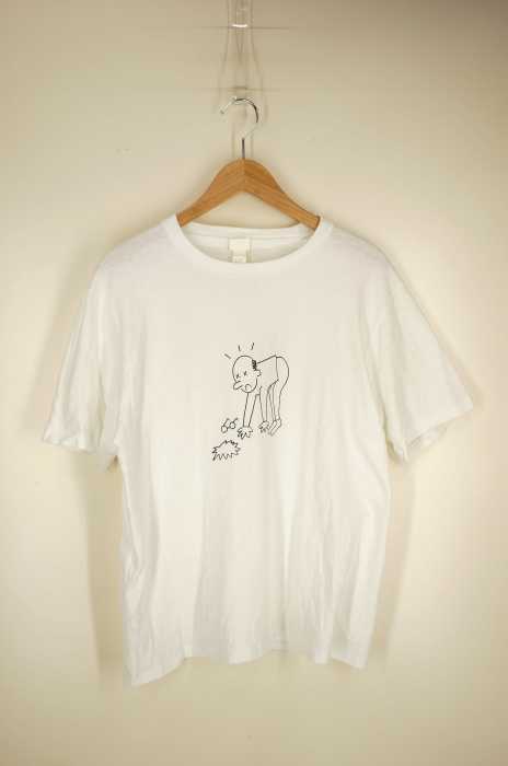 YAECA STOCK(ヤエカストック) プリントTシャツ メンズ トップス