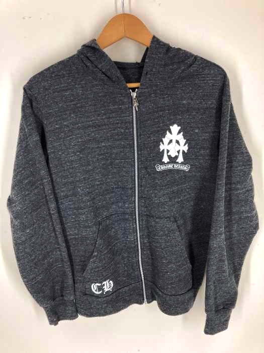 CHROME HEARTS(クロムハーツ) プリント ジップアップパーカー レディース トップス
