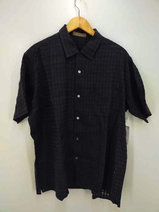 Ys for men(ワイズフォーメン) 90s 旧タグ リネン混透かしシャツ メンズ トップス