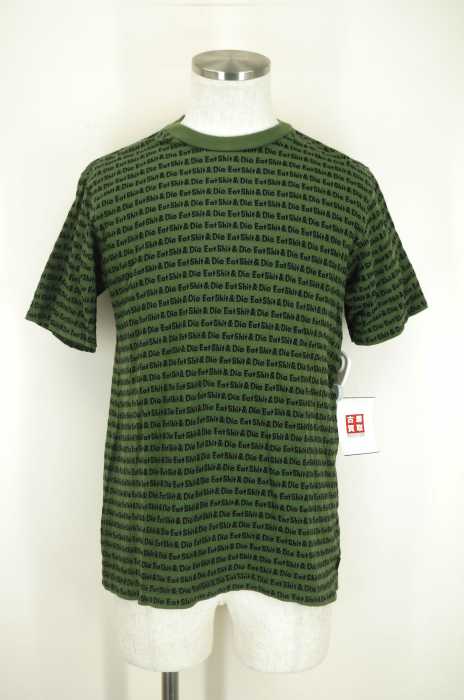 Supreme (シュプリーム) 14ss ESD 総柄Tシャツ メンズ トップス