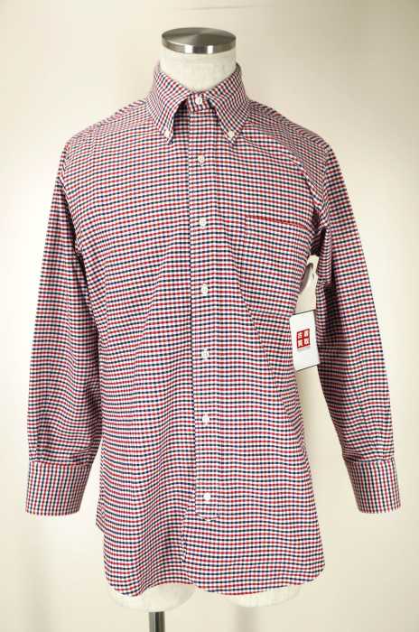 BLACK FLEECE BY BROOKS BROTHERS （ブラックフリースバイブルックスブラザーズ） チェック柄ボタンダウンシャツ メンズ トップス