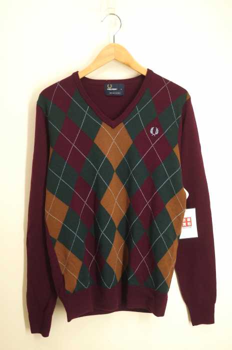 FRED PERRY （フレッドペリー） Argyle V Neck メンズ トップス