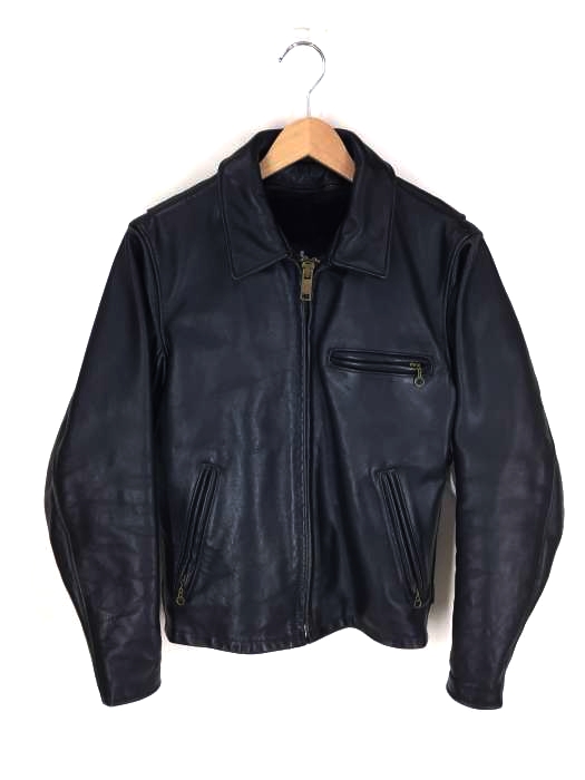 Schott（ショット） シングル レザー ライダースジャケット メンズ アウター