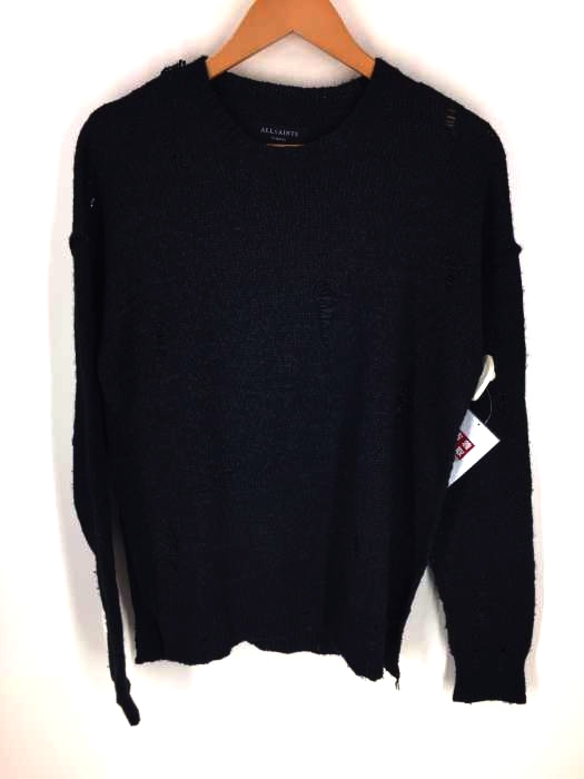 ALL SAINTS(オールセインツ) ダメージ加工 ニット メンズ トップス