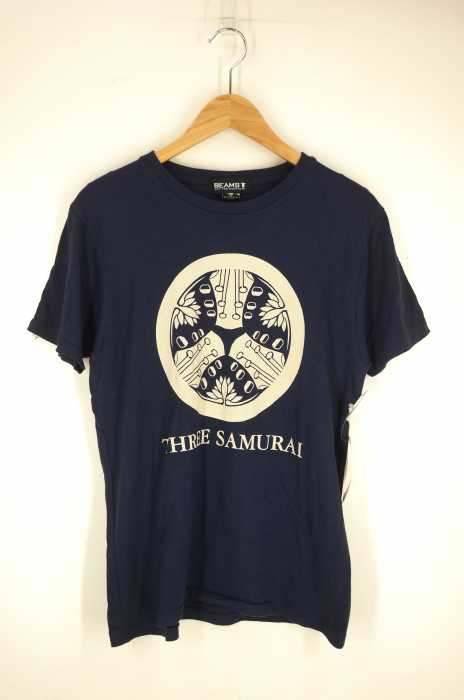 BEAMS T(ビームスティー) THREE SAMURAI Tシャツ メンズ トップス
