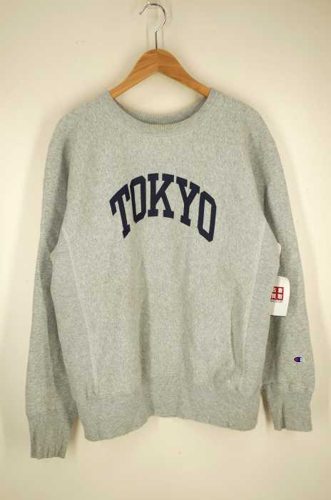 Champion × BEAMS(チャンピオン × ビームス) REVERSE WEAVE WARMUP メンズ トップス
