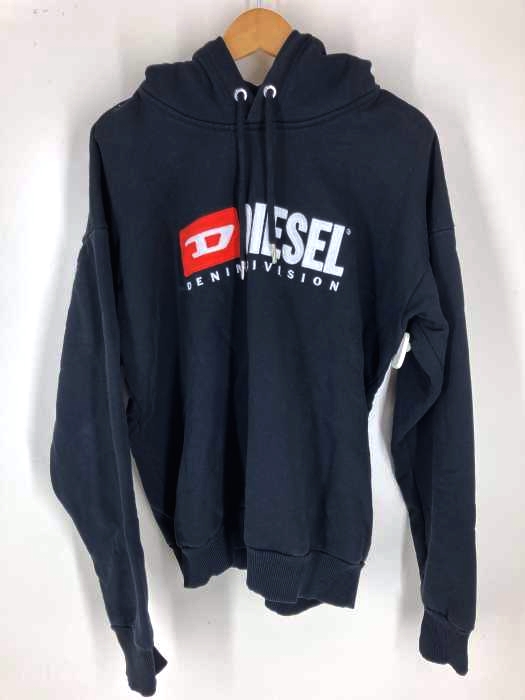 DIESEL(ディーゼル) フロントロゴ プルオーバーパーカー メンズ トップス