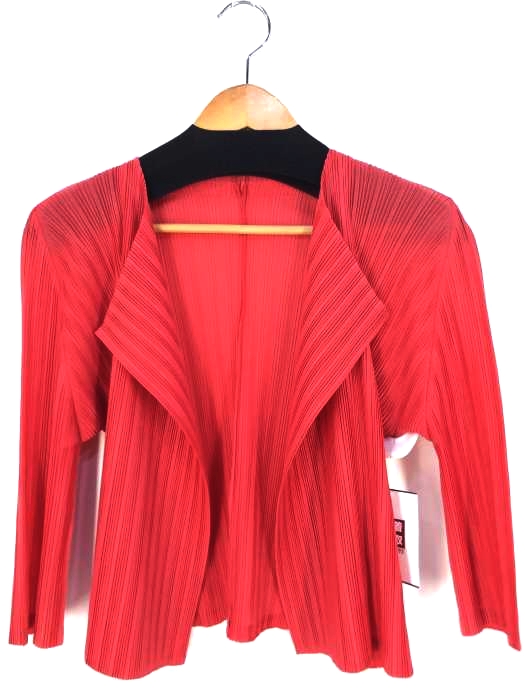 プリーツプリーズ イッセイミヤケ　カーディガン サイズ３⭕️美品⭕️最終値下げ中 新品タグ付き】PLEATS PLEASE カーディガン ブルー サイズ3