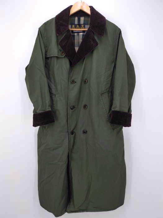 Barbour(バブアー) Trench Coat ノンオイルコットン×コーデュロイ トレンチコート メンズ アウター
