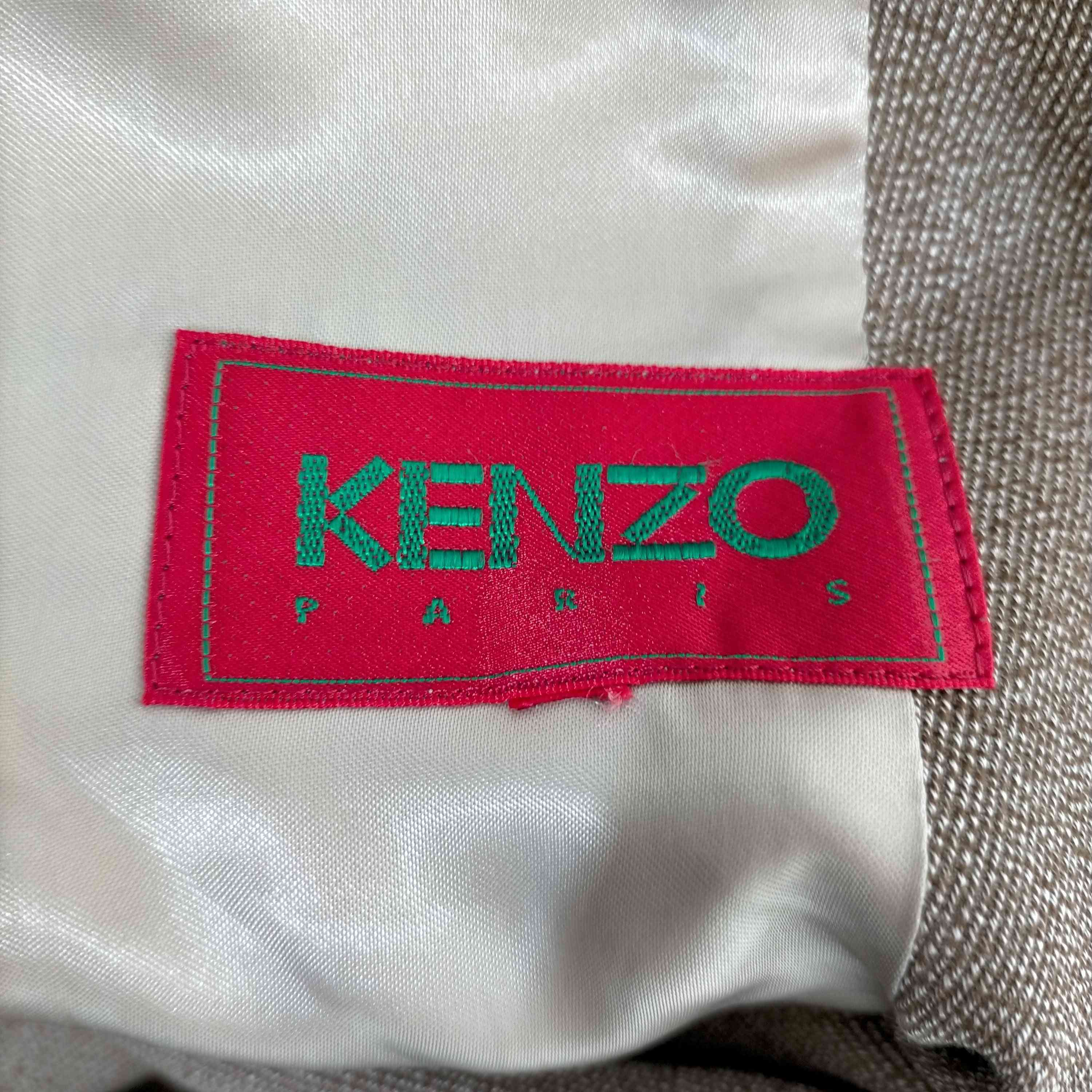 KENZO(ケンゾー)8090s ウエストドローコード 1B テーラードジャケット 【中古】【ブランド古着バズストア】｜KENZO｜店舗買取