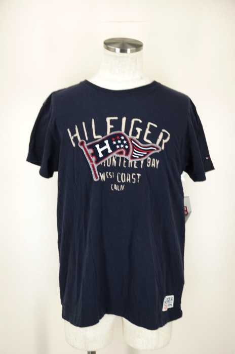 TOMMY HILFIGER （トミーヒルフィガー） ワッペンプリントTシャツ メンズ トップス