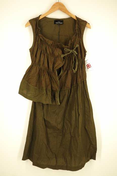 tricot COMME des GARCONS （トリココムデギャルソン） AD2007 花柄ノースリーブワンピ―ス レディース ワンピース