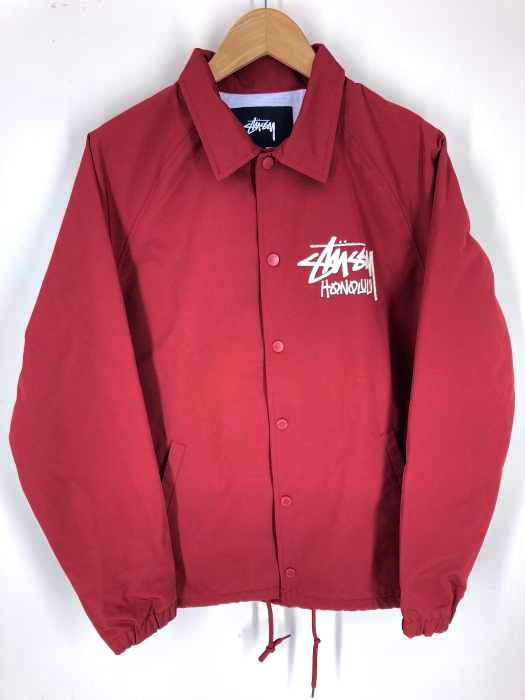 Stussy（ステューシー） ロゴプリント コーチジャケット メンズ アウター