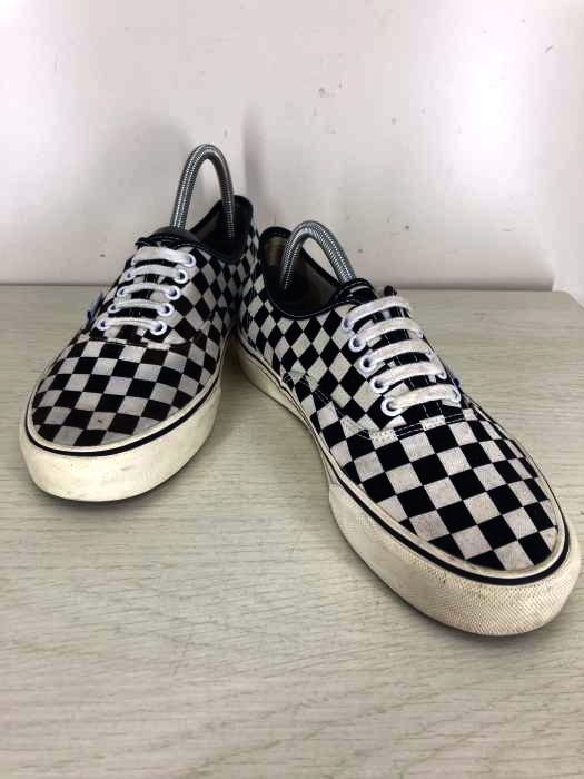 VANS（バンズ） AUTHENTIC チェッカーフラッグ ローカットスニーカー メンズ シューズ