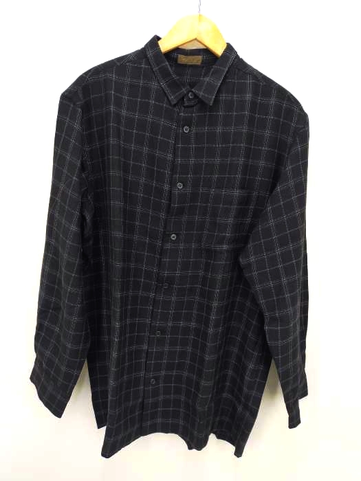 Ys for men(ワイズフォーメン) 90S 旧タグ ウールチェックシャツ メンズ トップス