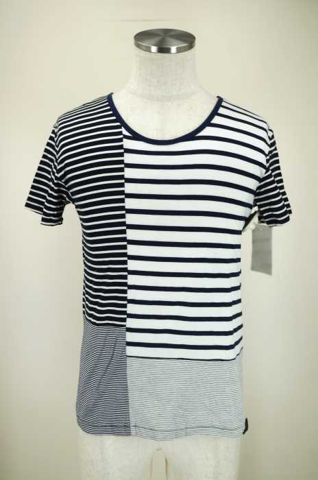 FACTOTUM (ファクトタム) ボーダー切替Tシャツ メンズ トップス