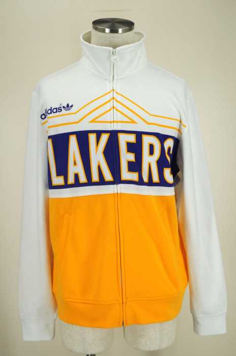 adidas (アディダス) LAKERS ジップジャージ メンズ トップス