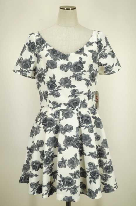 CECIL McBEE (セシルマクビー) 花柄切替ワンピース レディース ワンピース