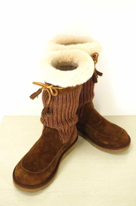 UGG （アグ） SUBURB CROCHET ムートンブーツ レディース シューズ