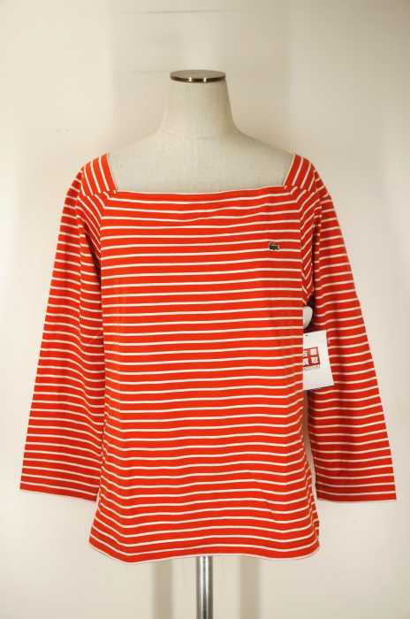 LACOSTE (ラコステ) スクエアネック Tシャツ レディース トップス
