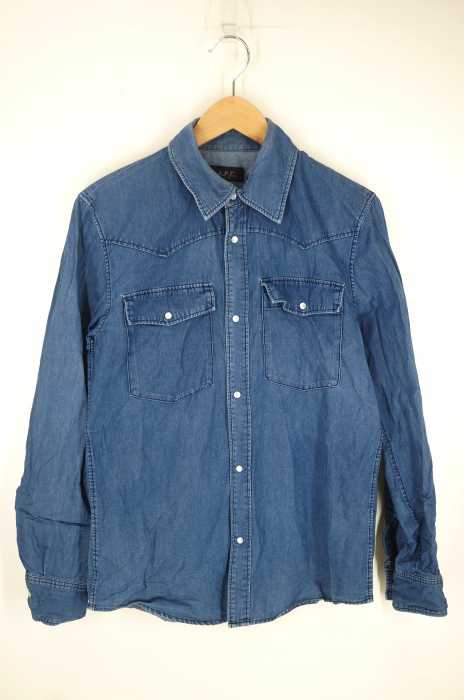 APC（アーペーセー） デニムウエスタンシャツ メンズ トップス