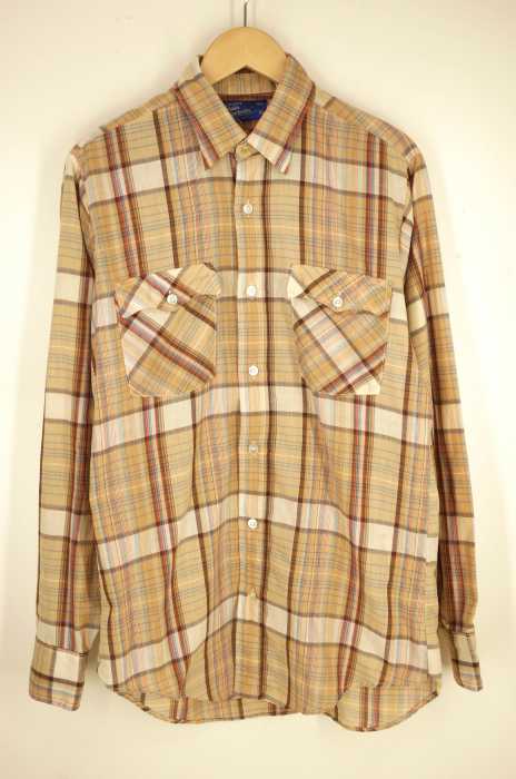 JCPenney Plain Pockets （ジェイシーペニー） カジュアルシャツ メンズ トップス