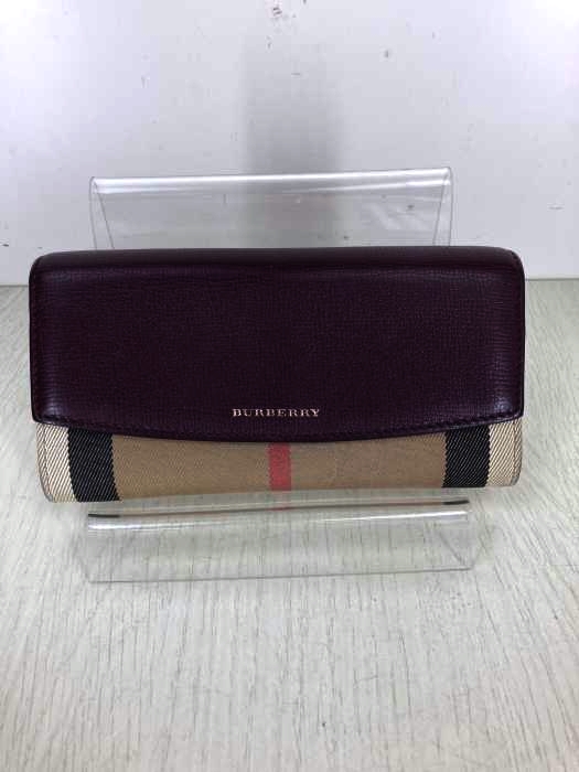 BURBERRY（バーバリー） ノバチェック レザー 長財布 レディース 財布・ケース