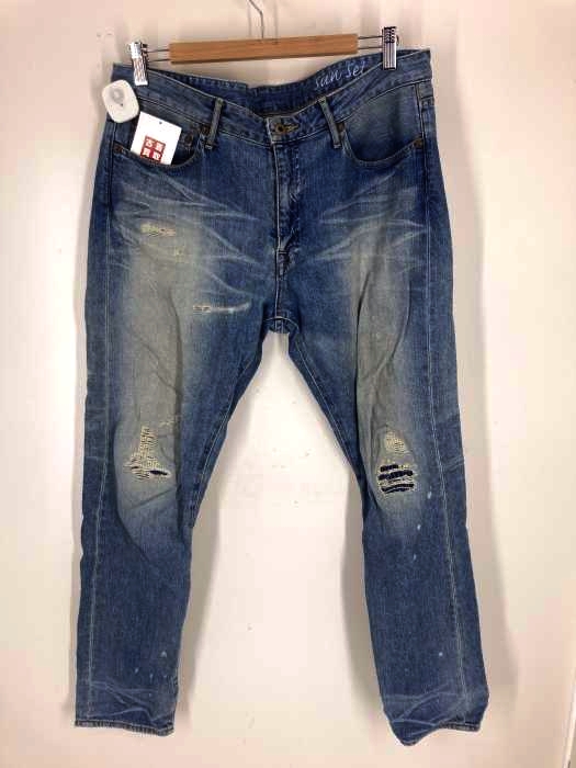 JAPAN BLUE JEANS(ジャパンブルージーンズ) 10oz CALIF DENIM SunSet ストレッチ ダメージデニムスリムテーパードジーンズ メンズ パンツ