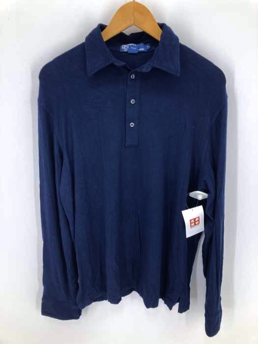 Polo by RALPH LAUREN(ポロバイラルフローレン) 90s レーヨン 長袖ポロシャツ メンズ トップス