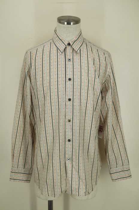 Paul Smith LONDON （ポールスミスロンドン） 花柄ストライプシャツ メンズ トップス