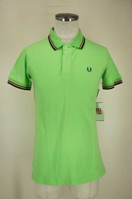 FRED PERRY (フレッドペリー) 刺繍入りポロシャツ メンズ トップス