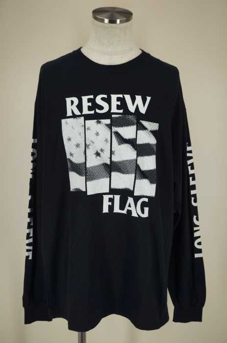 NuGgETS （ナゲッツ） NuGgETEE RESEW L/S tee 袖プリント ロンT メンズ トップス