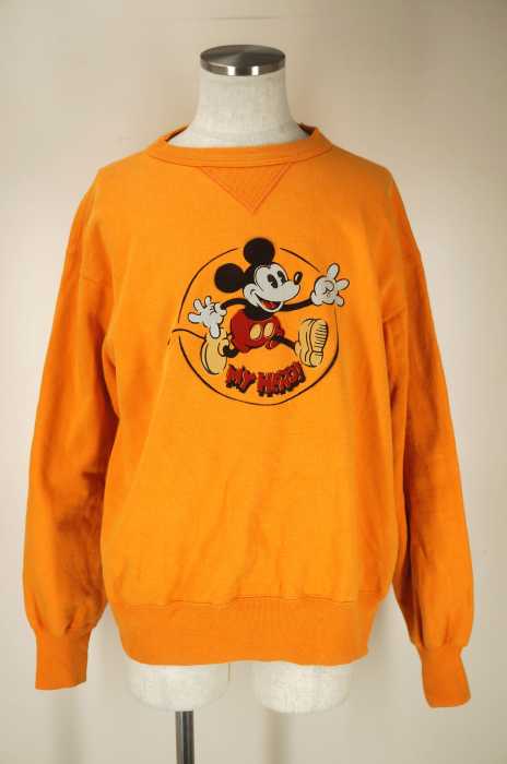 REAL McCoyS × CARTOON TRAIL （リアルマッコイズ） Disney キャラクタープリントスウェットトップス メンズ トップス