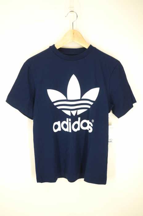 adidas Originals (アディダスオリジナルス) NAVY FOIL TEE SHIRT メンズ トップス
