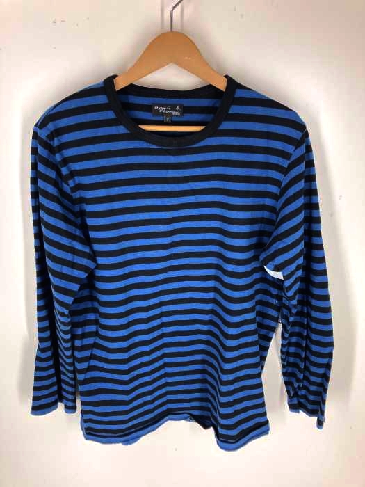 agnes b. PARIS（アニエスベー） ボーダーロングスリーブTシャツ メンズ トップス