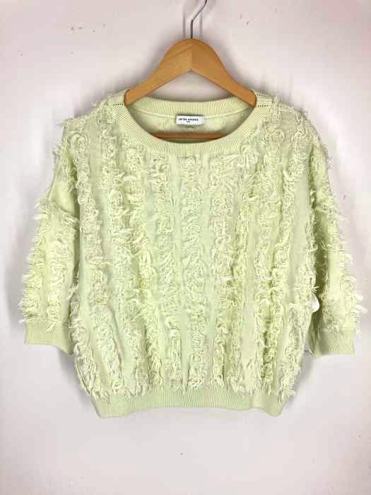 UNITED ARROWS（ユナイテッドアローズ） UAW CTN FRNG フリンジニット レディース トップス