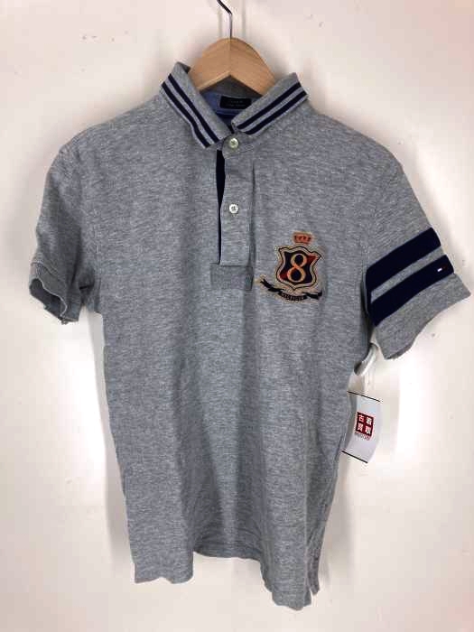 TOMMY HILFIGER（トミーヒルフィガー） ワッペン付き 半袖ポロシャツ メンズ トップス