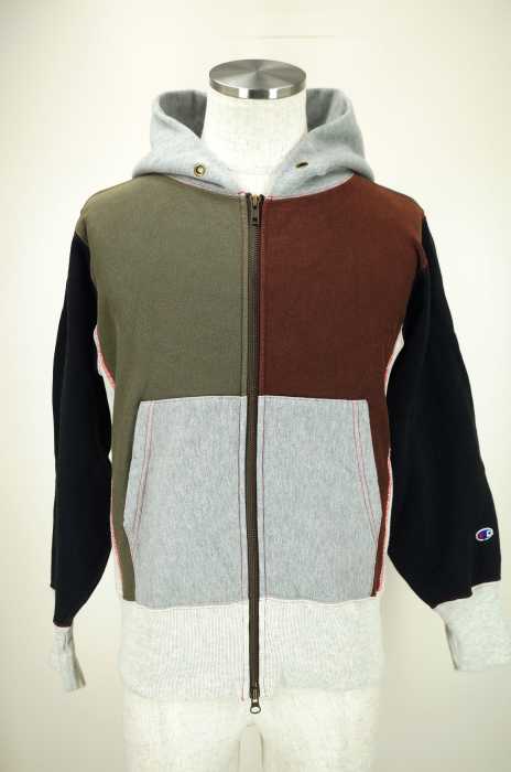Champion （チャンピオン） バイカラージップアップパーカー メンズ トップス
