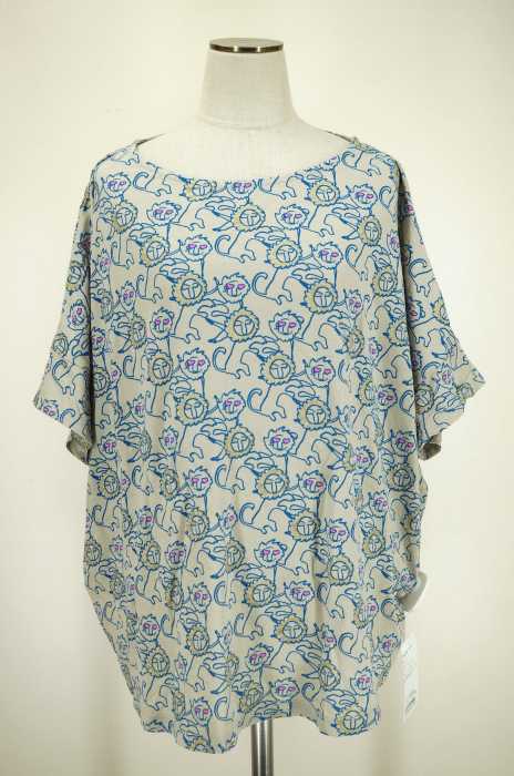 TSUMORI CHISATO (ツモリチサト) 総柄ドルマントップス レディース トップス