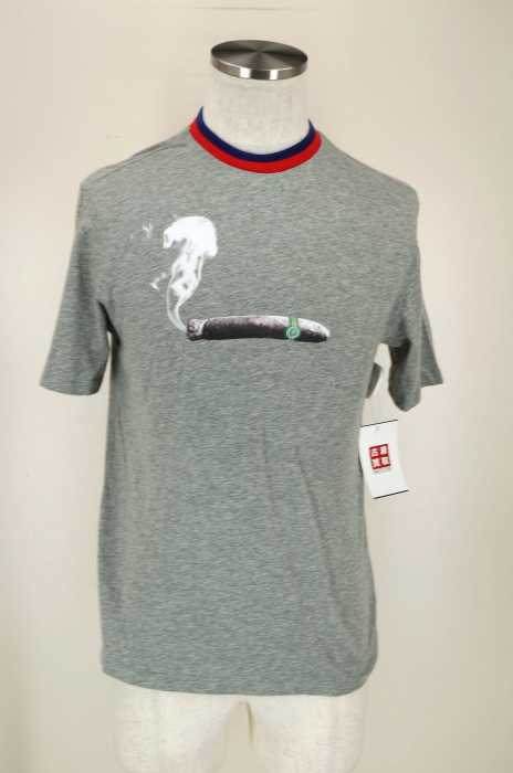BAND OF OUTSIDERS (バンドオブアウトサイダーズ) リブネックプリントTシャツ メンズ トップス