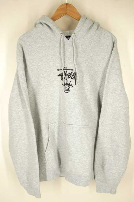 STUSSY （ステューシー） ロゴプリント プルオーバーパーカー メンズ トップス