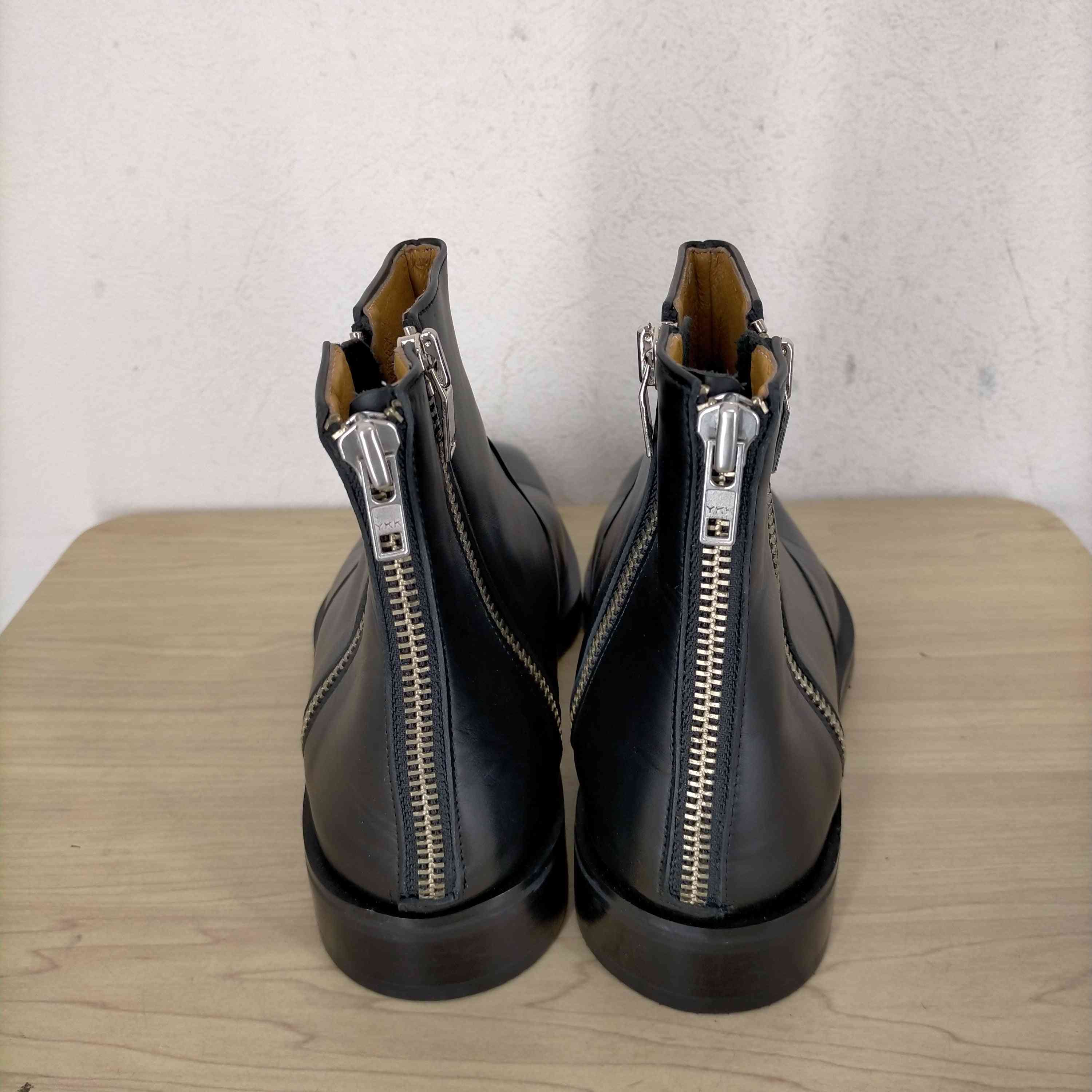 SONSHINBAL ソンシンバル4392 ジップブーツブラック27cm