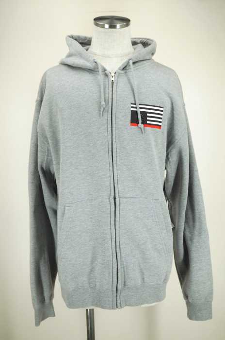 BLACK SCALE  （ブラックスケール） バックプリントジップパーカー メンズ トップス