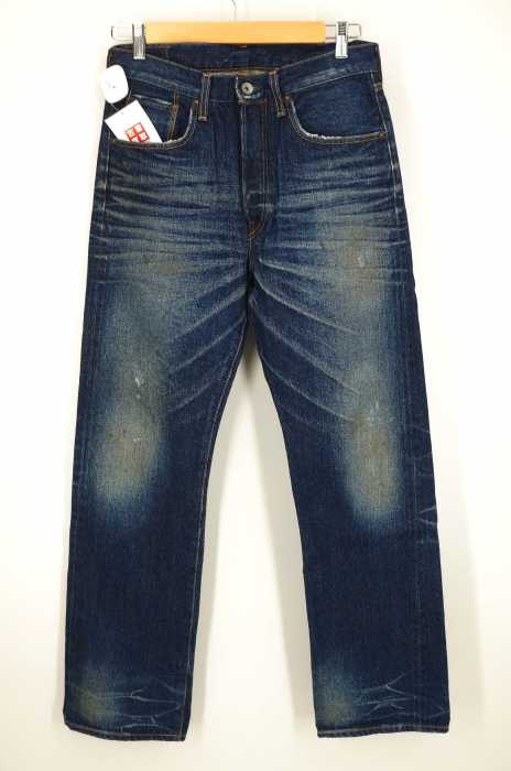 BEAUTY & YOUTH UNITED ARROWS （ビューティーアンドユースユナイテッドアローズ） :REGULAR FIT ビンテージ加工デニムパンツ メンズ パンツ
