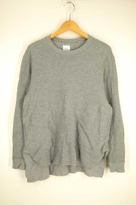 Name. （ネーム） WAFFLE CREW NECK メンズ トップス