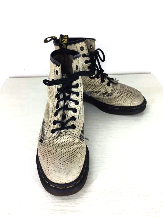Dr.Martens（ドクターマーチン） 8ホール　レザーブーツ　イングランド製 レディース シューズ