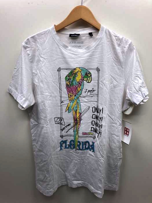 DIESEL（ディーゼル） プリント クルーネックTシャツ メンズ トップス