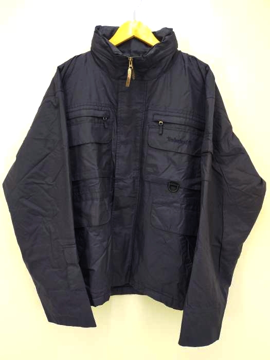 Timberland(ティンバーランド) 裏フリース 中綿ブルゾンジャケット リップストップ メンズ アウター